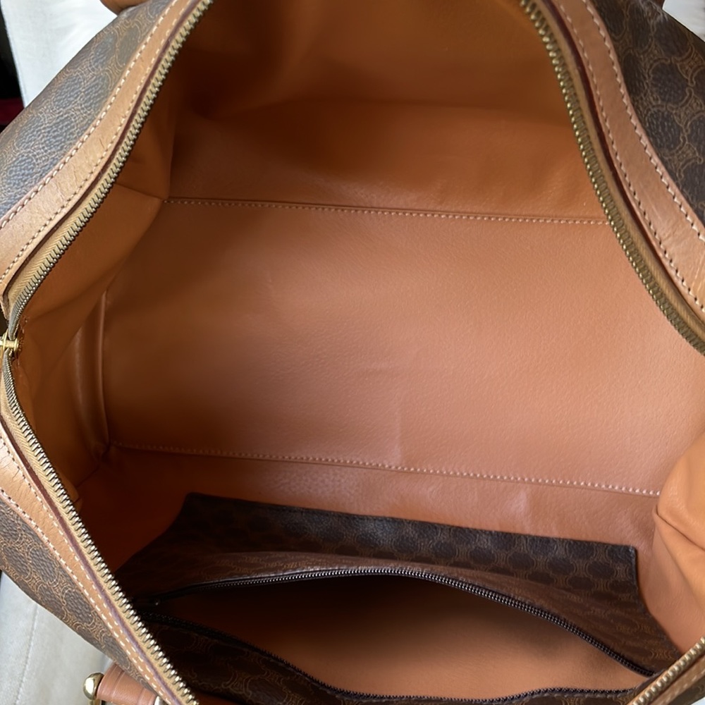 Celine Macadam M13 Boston‎ Triomphe coated canvas  bag GUC - Picture 17 of 17